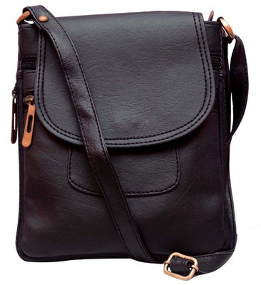 

Styleworld Women Casual Black PU Sling Bag