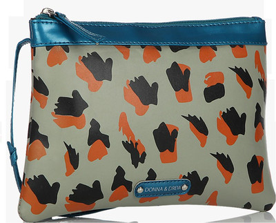 

Donna & Drew Women Casual Blue PU Sling Bag