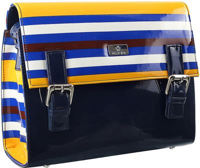 

Metro Girls Casual Blue PU Sling Bag