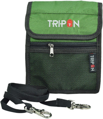 Tripon Men & Women Casual Green Nylon Sling Bag