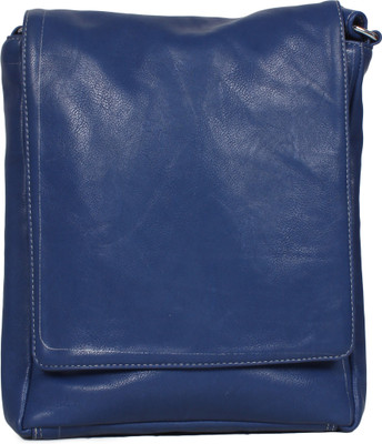 

CRECON Girls Casual Blue PU Sling Bag