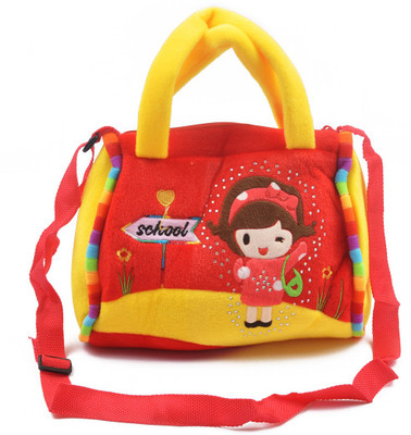 

Koochiekoo Girls Casual Yellow Cotton Sling Bag