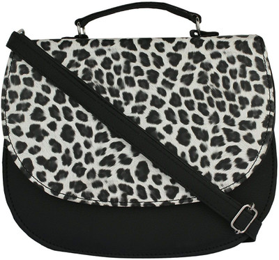 

A&P ENTERPRISES Girls Casual Black PU Sling Bag