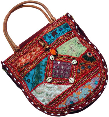 

Little India Women Casual Multicolor Cotton Sling Bag