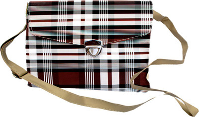 

Kshipra Fashion Women Casual Brown Rexine Sling Bag