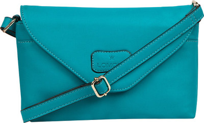 

Lomond Women Evening/Party Blue PU Sling Bag