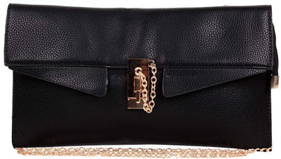

Trendberry Women Black PU Sling Bag