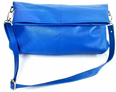 

MODISH Women Casual Blue Genuine Leather Sling Bag