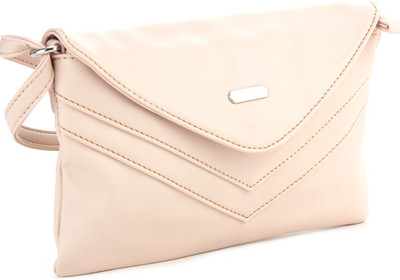 

Lavie Women Casual Beige PU Sling Bag