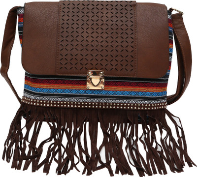 

Hawai Women Casual Multicolor PU Sling Bag