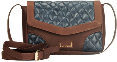 

Justanned Women Casual Brown Genuine Leather Sling Bag