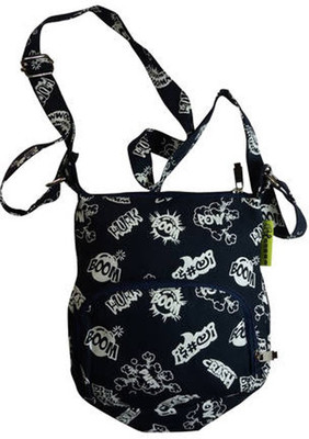 

Baabo Girls Casual Black Canvas Sling Bag