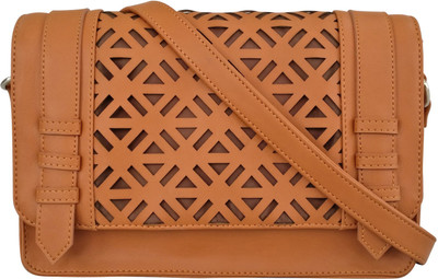 

Toteteca Women Casual Tan PU Sling Bag