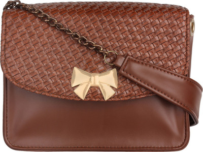 

Mastani Women Evening/Party Tan PU Sling Bag