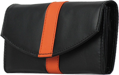 

AFRE Women Casual Black PU Clutch