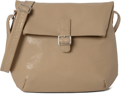 

Baggit Women Casual Beige Rexine Sling Bag