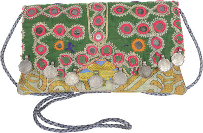 

Jewel Fab Art Women Casual Multicolor Cotton Sling Bag