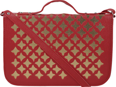 

Coash Women Red PU Sling Bag