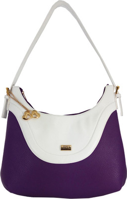 

Anglopanglo Hand-held Bag(Purple, White)