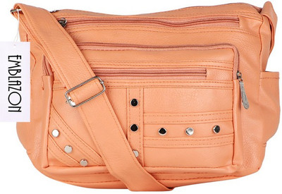 

Lambency Men & Women Casual Multicolor PU Sling Bag