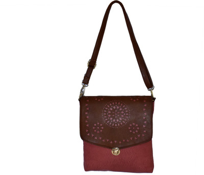 

5elementz Girls Formal Pink PU Sling Bag