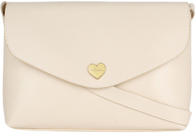 

PamperVille Women White PU Sling Bag