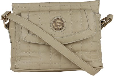 

Lino Perros Women Casual Beige Leatherette Sling Bag