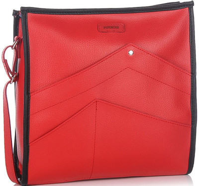 

Peperone Women Casual Red PU Sling Bag