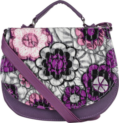 

Coash Women Purple Cotton Sling Bag