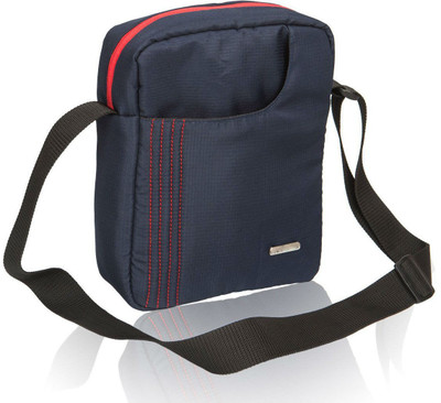 

Shrih Men Casual Blue Polyester Sling Bag