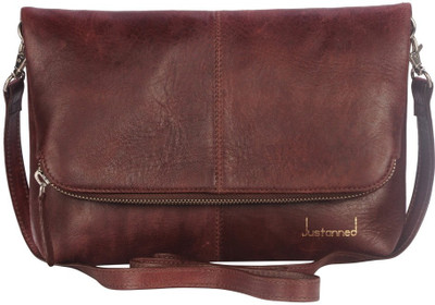 

Justanned Women Formal Multicolor Genuine Leather Sling Bag