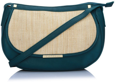 

Caprese Women Casual Blue Leatherette Sling Bag
