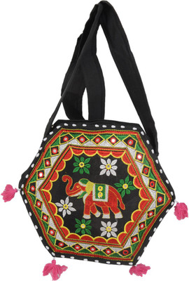

Ratash.com Women Casual Multicolor Cotton Sling Bag