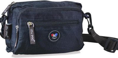 

My Pac Db Men & Women Casual Black Polyester Sling Bag