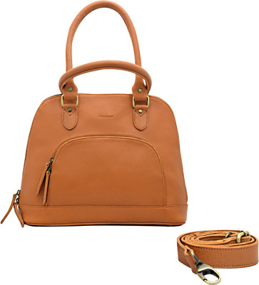 

Cecille Women Casual Tan Genuine Leather Sling Bag