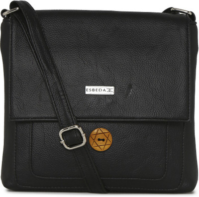 

Esbeda Women Casual Black PU Sling Bag
