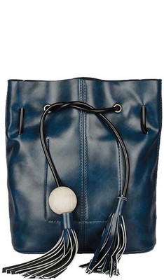 

Joker & Witch Women Casual Blue PU Sling Bag
