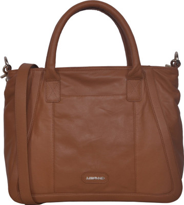 

Justanned Women Casual Tan Genuine Leather Sling Bag