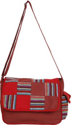 

Anekaant Women Casual Multicolor Canvas Sling Bag