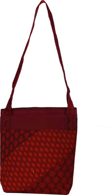 

Jute Tree Girls Casual Multicolor Cotton Sling Bag