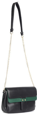 

United Colors of Benetton. Women Evening/Party Black Sling Bag