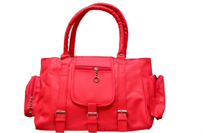 

Oddish Women Casual Pink Leatherette Sling Bag