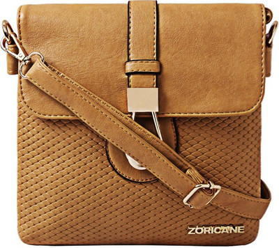 

Zoricane Women Casual Beige PU Sling Bag