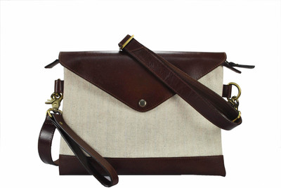 

Delphi Girls Casual Brown Genuine Leather Sling Bag