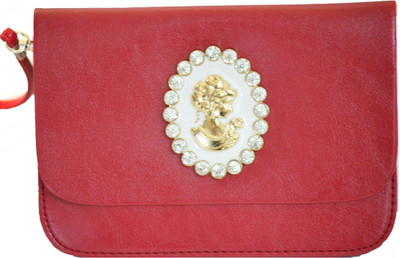

JG Shoppe Women Casual Maroon Polyester Sling Bag