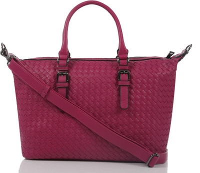 

Crawler Girls Casual Pink Leatherette Shoulder Bag