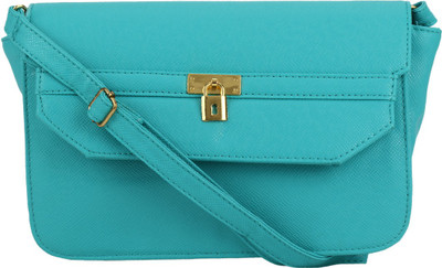 

Stileapp Women Casual Green PU Sling Bag