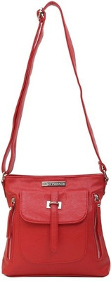 

Lino Perros Women Casual Red PU Sling Bag