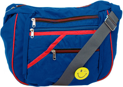 

JG Shoppe Women Casual Blue Polyester Sling Bag