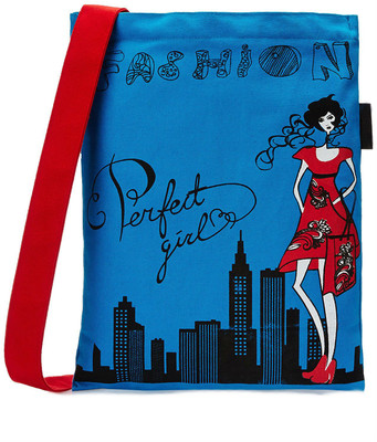 

Creative India Exports Women Casual Multicolor Canvas Sling Bag